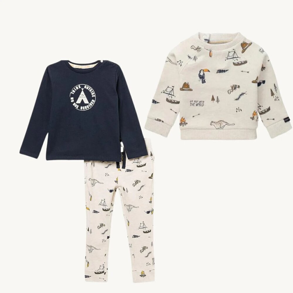 NWT - Noppies organic set, cute and neutral​​​​
